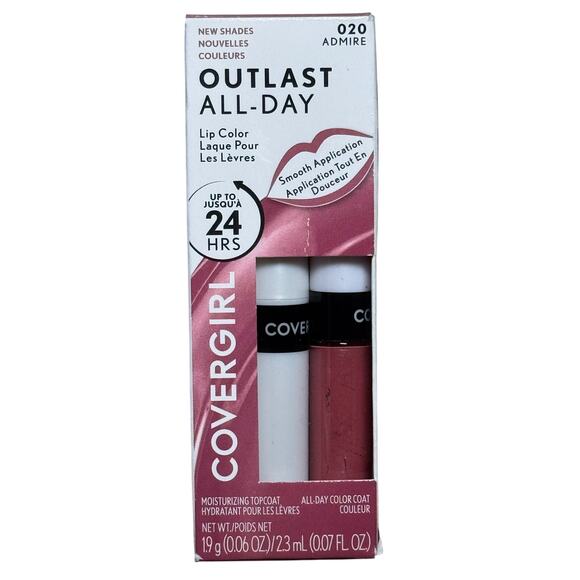 COVERGIRL Outlast All-Day 24HR Lip Color #020 ADMIRE - Picture 1 of 2
